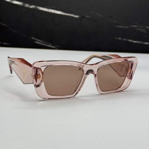 NEW PRADA PR08YS 19Q10D SUNGLASSES PR 08YS 19Q10D PINK WOMEN EYEWEAR SPR 08Y 19Q main image 4